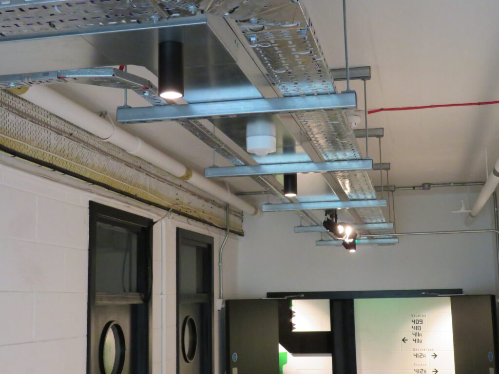 Biscuit Factory lighting